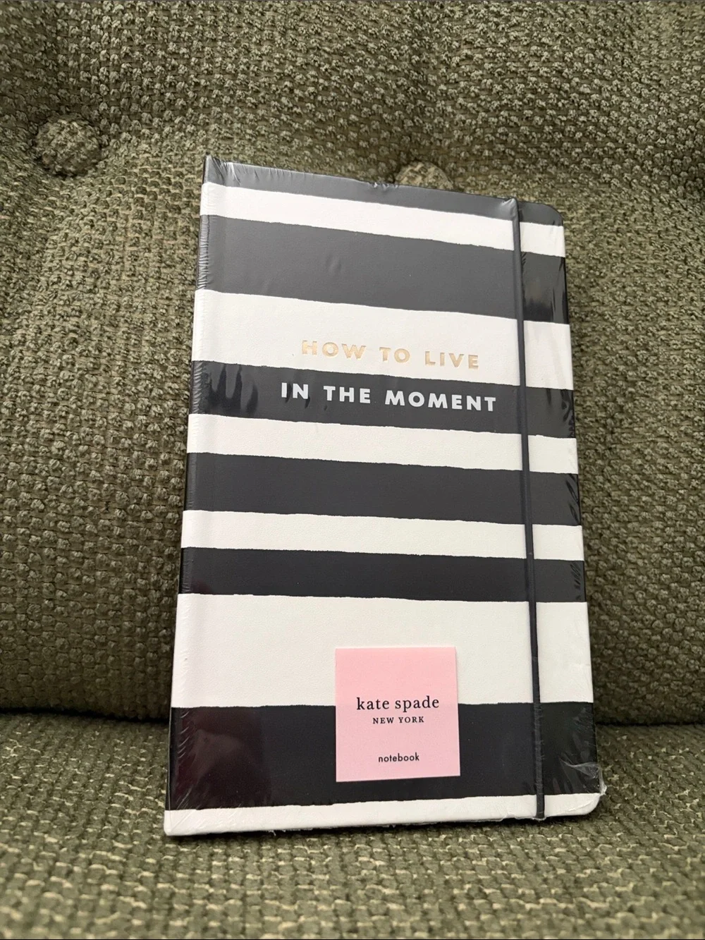 Kate Spade New York Notebook “How To Live In  The Moment”